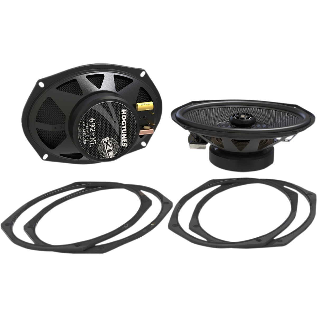 Hogtunes #692-XL - XL Series Lid Speakers - 6" x 9" - Universal