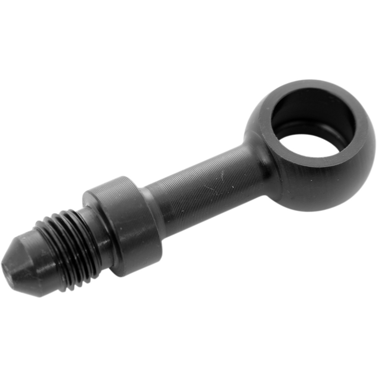 Goodridge #P592-03ZBK - Banjo Fitting - 3/8"/10 mm - Straight - Black
