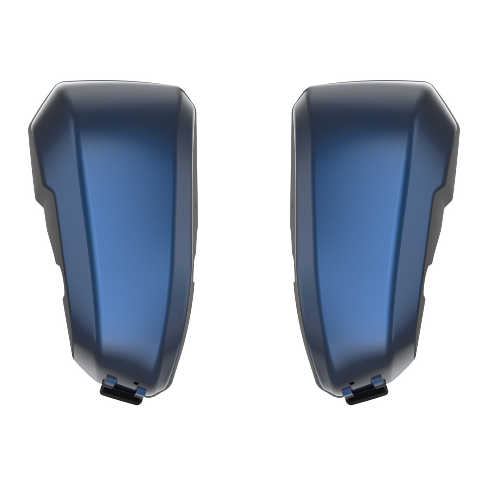 Advanblack 2024 Style Lower Fairings for ‘14-’23 Harley Touring — Big Blue Pearl