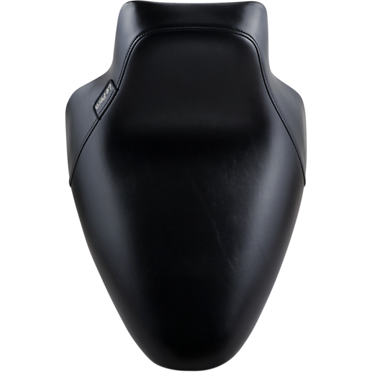 LE Pera #LGX-007 - Bare Bones Solo Seat - Smooth - Black - Softail '00-'07