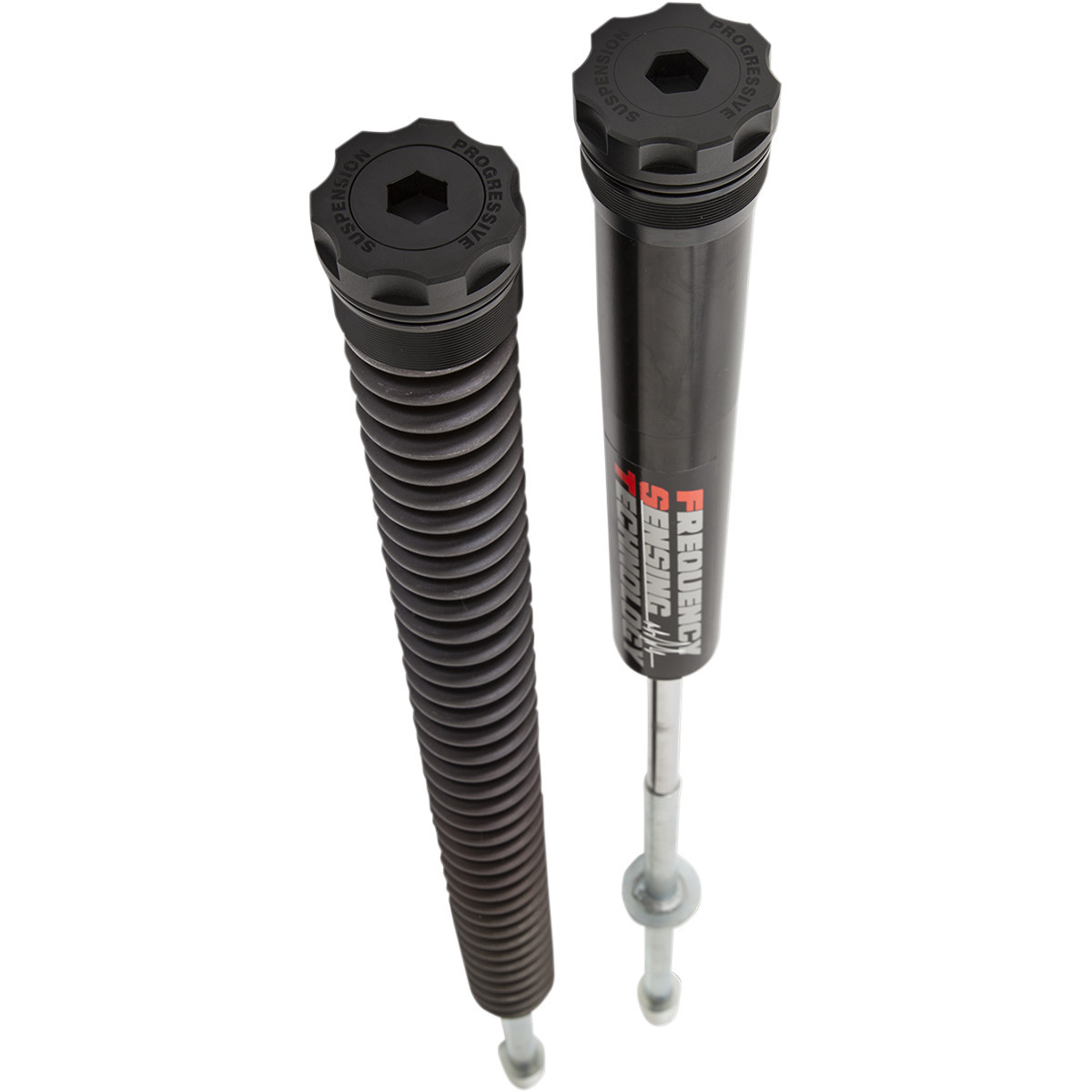 Progressive Suspension #31-4005 - Monotube Cartridge Fork Kit - 49 mm - Lowering