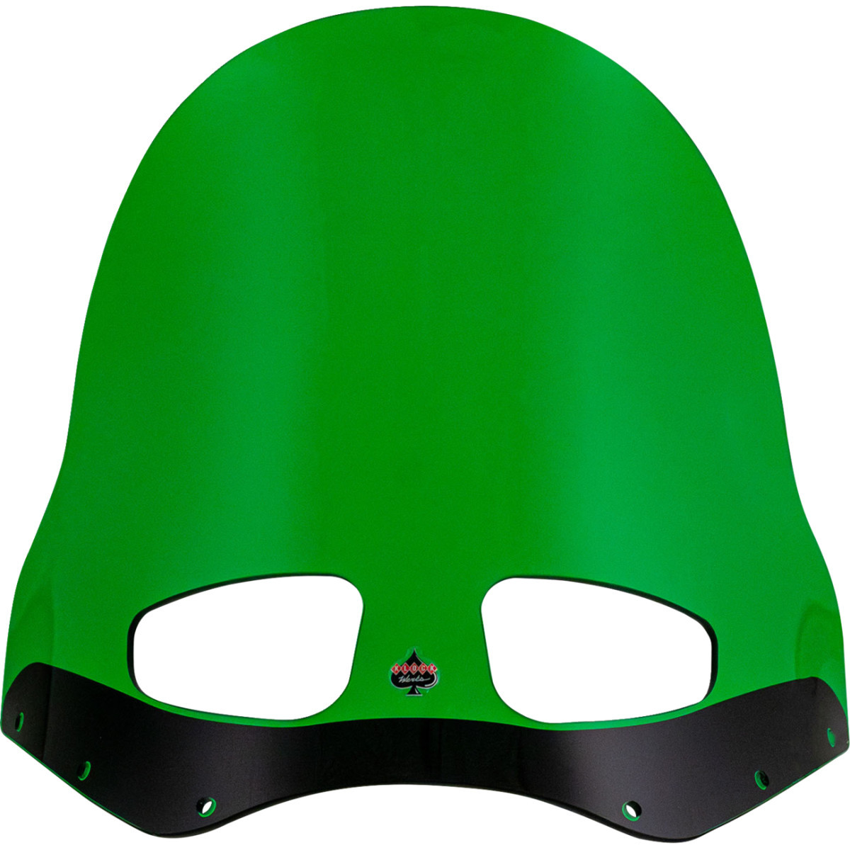 Klock Werks #KWW-06-0622 - Windshield - Road Warrior Fairing - 15" - Green