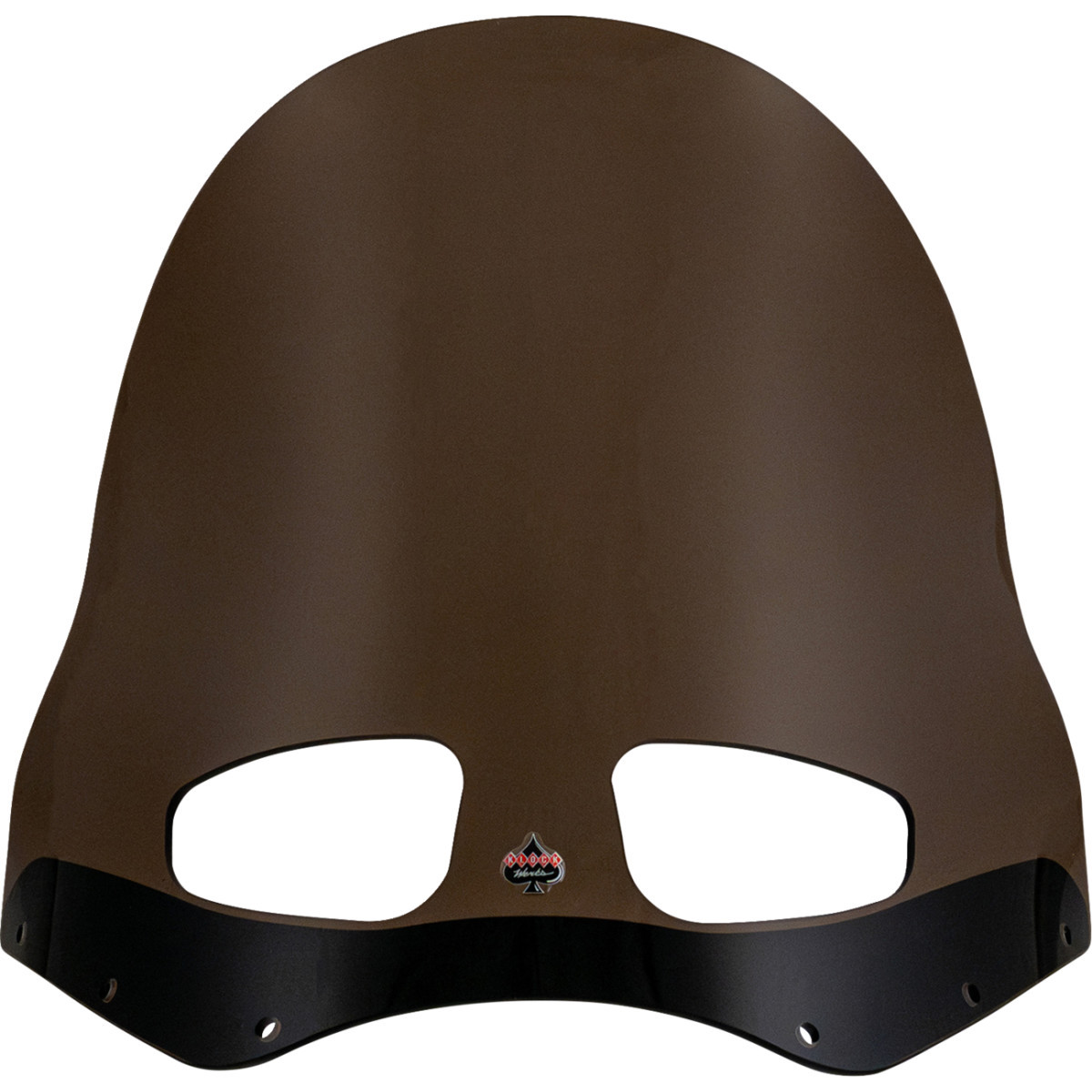 Klock Werks #KWW-06-0625 - Windshield - Road Warrior Fairing - 15" - Bronze