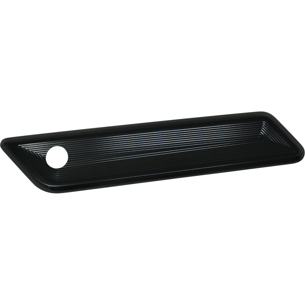 Kodlin USA #K59493 - Saddlebag Latch Covers - Gloss Black - Vektor - FLH/FLT '23-'26
