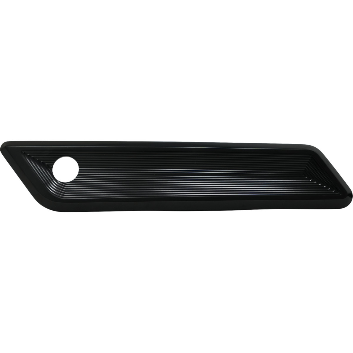 Kodlin USA #K59493 - Saddlebag Latch Covers - Gloss Black - Vektor - FLH/FLT '23-'26