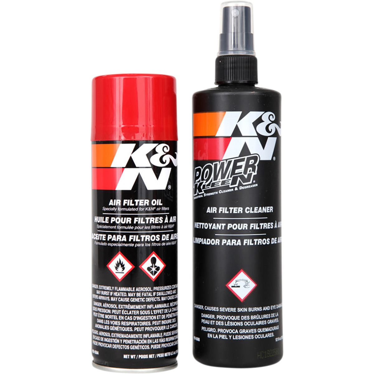 K & N #99-5000 - Air Filter Care Kit - Aerosol