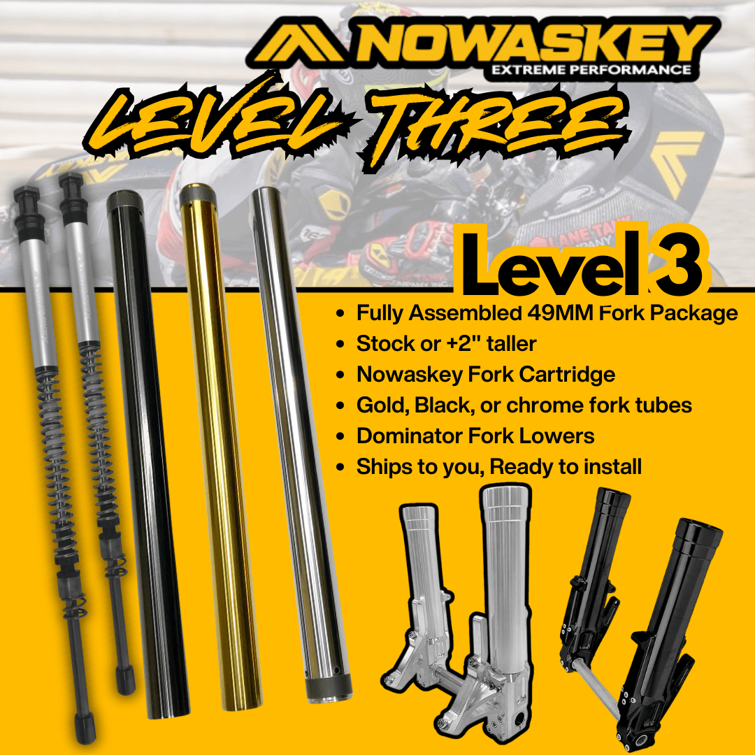 Level 3: Complete Front End Package - 2014-2024 Bagger models - 49mm
