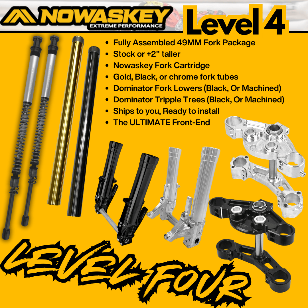 Level 4: The Ultimate Front-End Package - 2014-2024 Bagger Models - 49mm