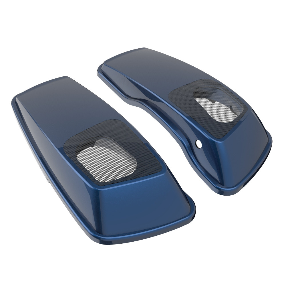 Color Matched 6X9 Saddlebag Speaker Lids For 2014-2023 Harley Davidson Touring