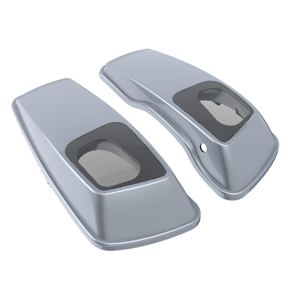 Color Matched 6X9 Saddlebag Speaker Lids For 2014-2023 Harley Davidson Touring
