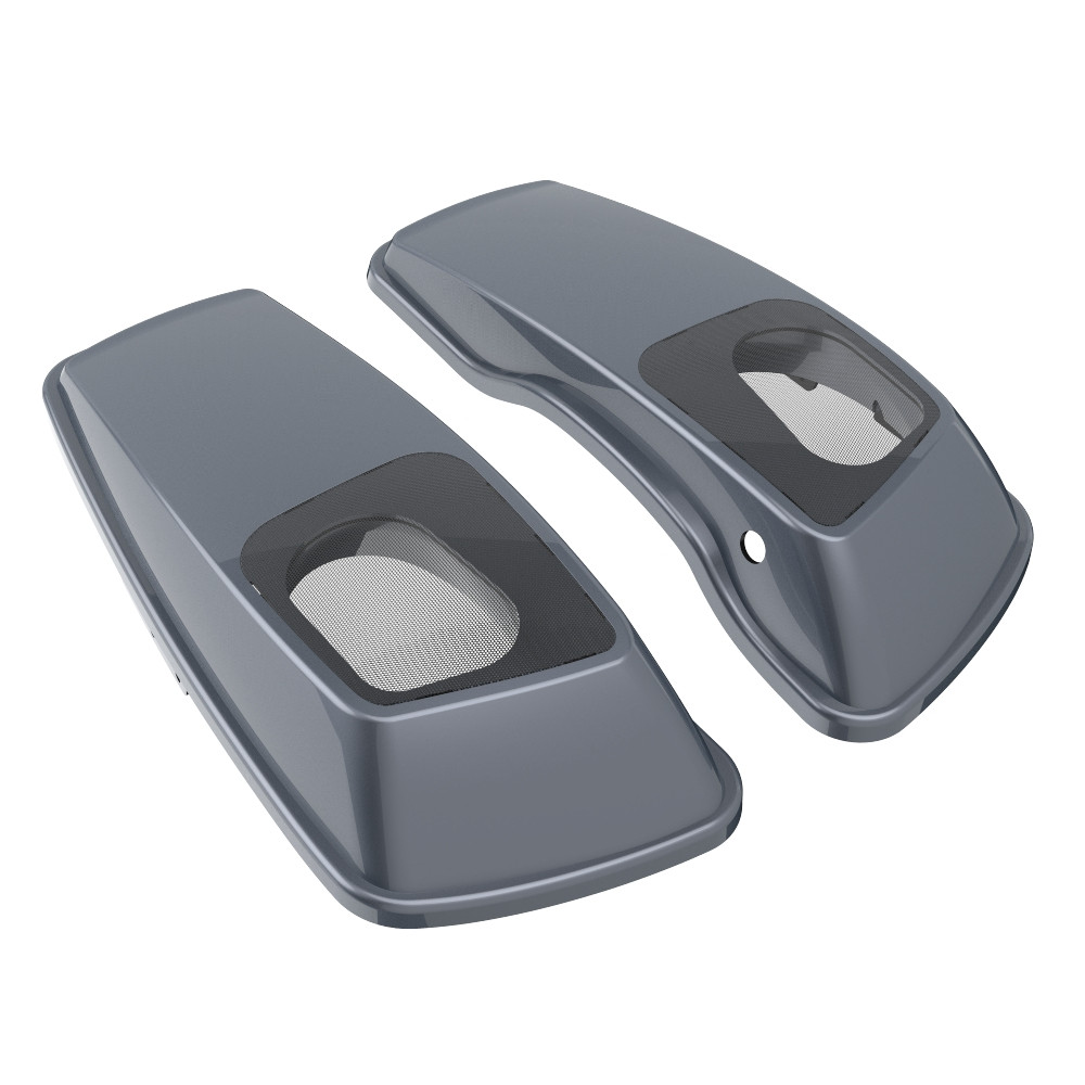 Color Matched 6X9 Saddlebag Speaker Lids For 2014-2023 Harley Davidson Touring