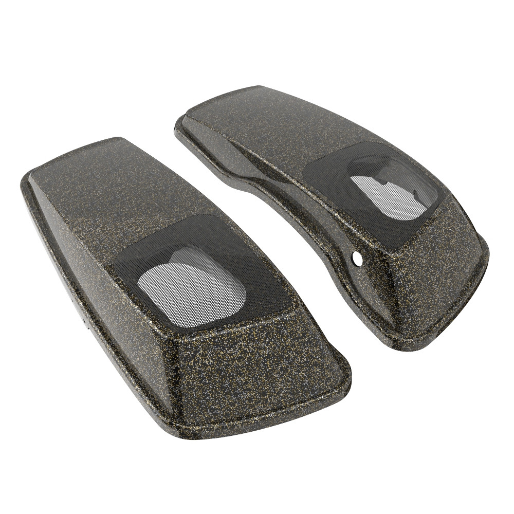 Color Matched 6X9 Saddlebag Speaker Lids For 2014-2023 Harley Davidson Touring