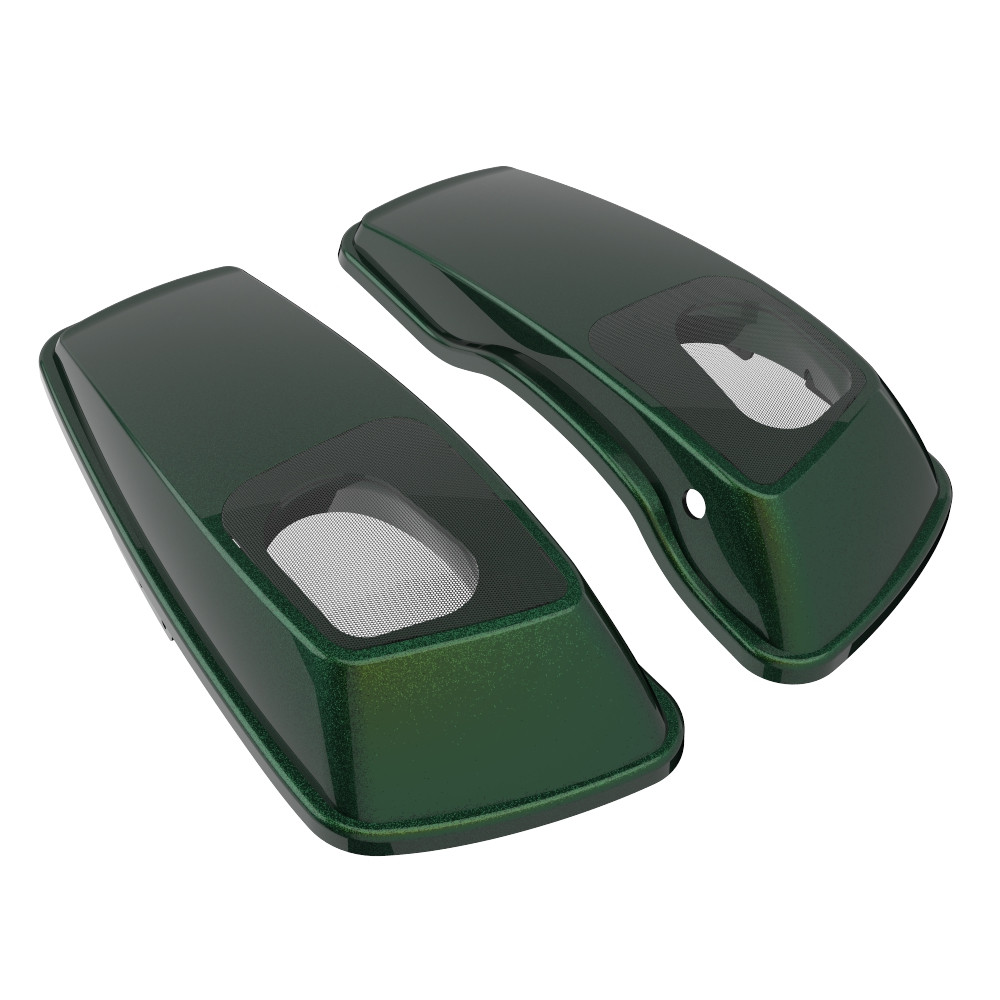 Color Matched 6X9 Saddlebag Speaker Lids For 2014-2023 Harley Davidson Touring