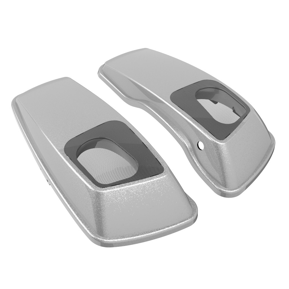 Color Matched 6X9 Saddlebag Speaker Lids For 2014-2023 Harley Davidson Touring