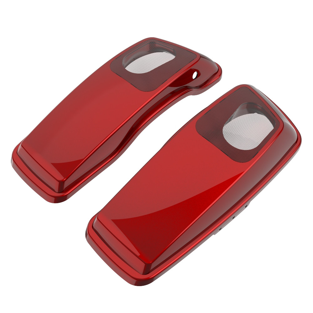 Color Matched 6X9 Saddlebag Speaker Lids For 2014-2023 Harley Davidson Touring