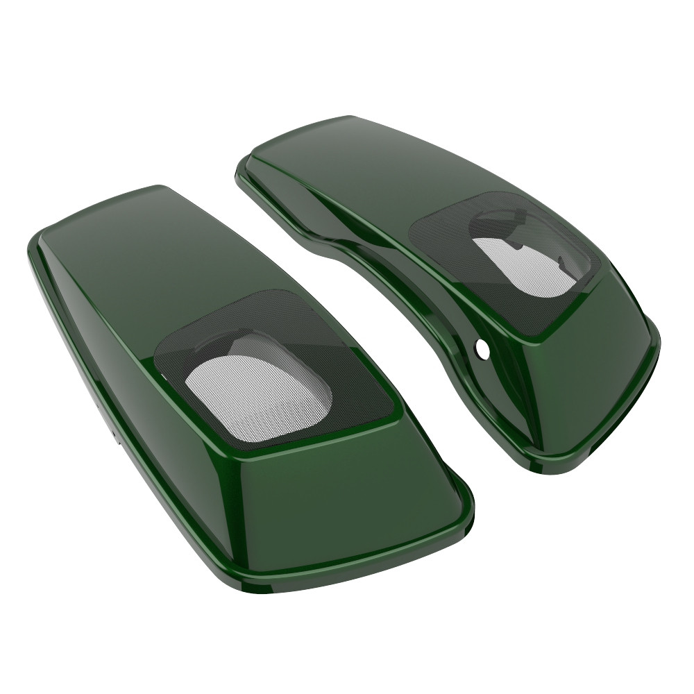 Color Matched 6X9 Saddlebag Speaker Lids For 2014-2023 Harley Davidson Touring