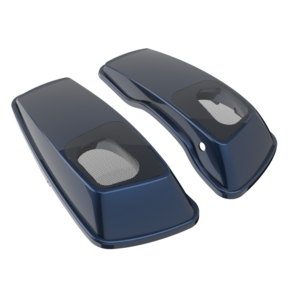 Color Matched 6X9 Saddlebag Speaker Lids For 2014-2023 Harley Davidson Touring