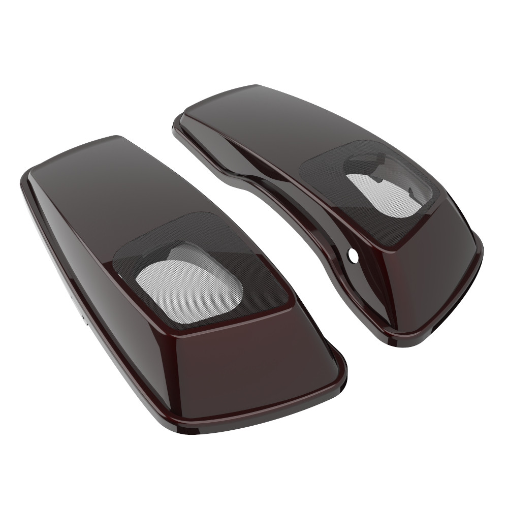 Color Matched 6X9 Saddlebag Speaker Lids For 2014-2023 Harley Davidson Touring