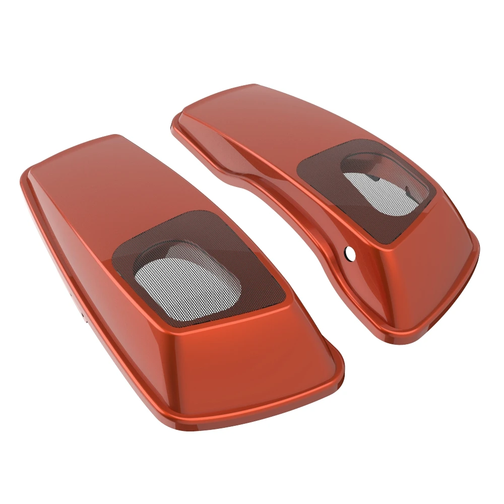 Color Matched 6X9 Saddlebag Speaker Lids For 2014-2023 Harley Davidson Touring