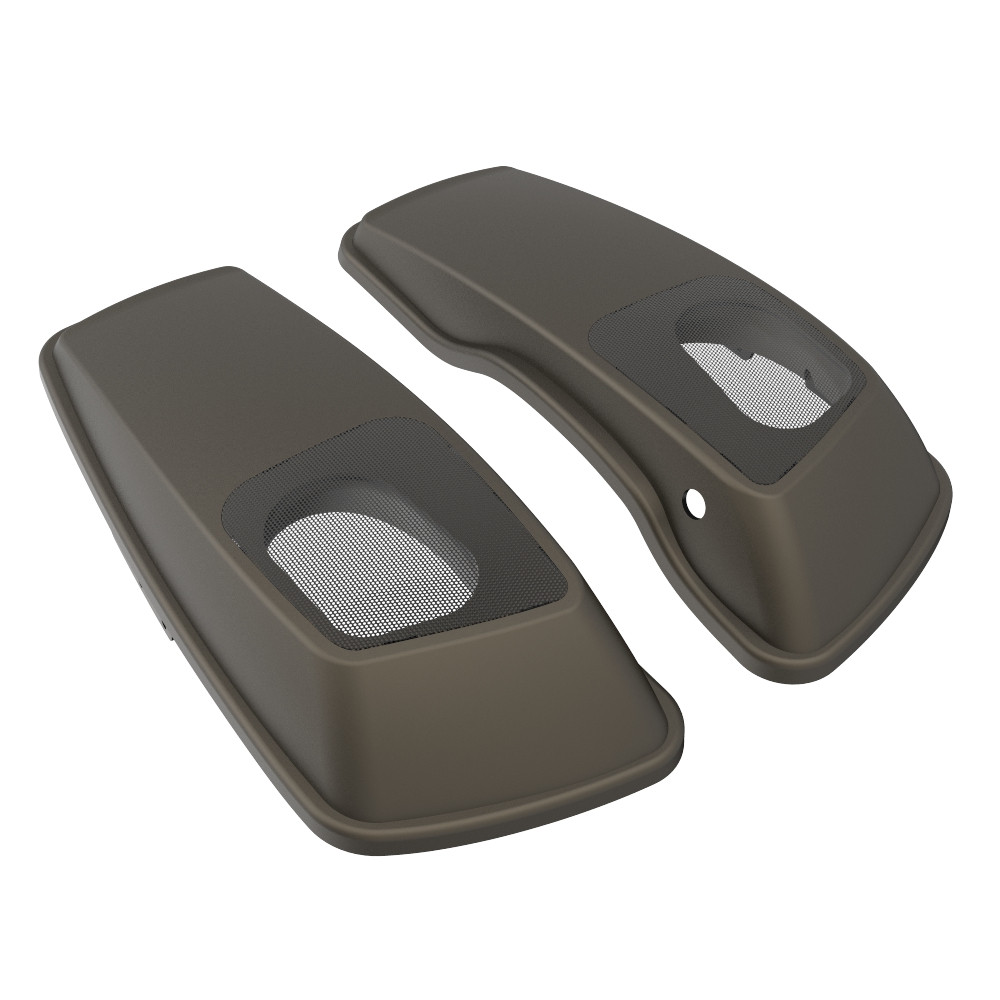 Color Matched 6X9 Saddlebag Speaker Lids For 2014-2023 Harley Davidson Touring