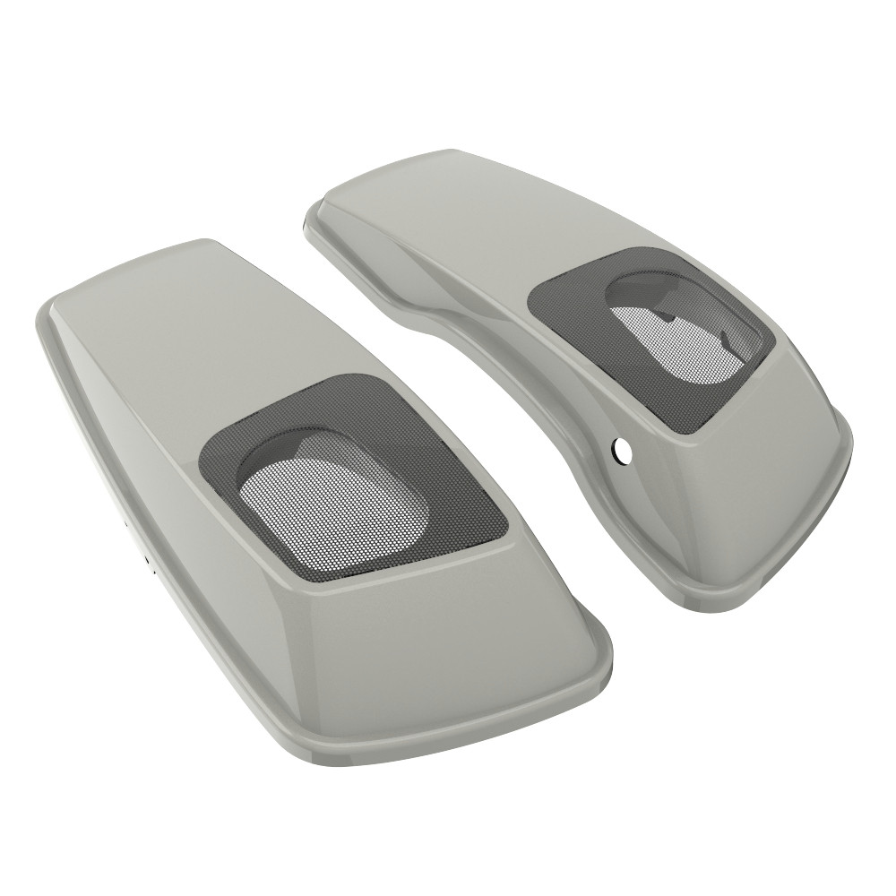 Color Matched 6X9 Saddlebag Speaker Lids For 2014-2023 Harley Davidson Touring