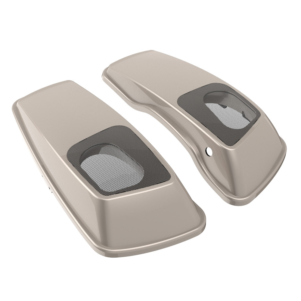 Color Matched 6X9 Saddlebag Speaker Lids For 2014-2023 Harley Davidson Touring