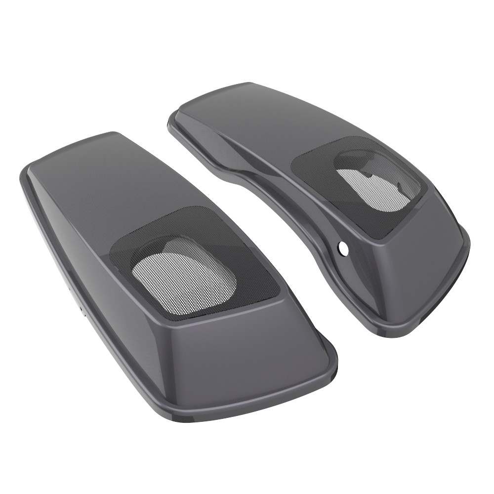 Color Matched 6X9 Saddlebag Speaker Lids For 2014-2023 Harley Davidson Touring