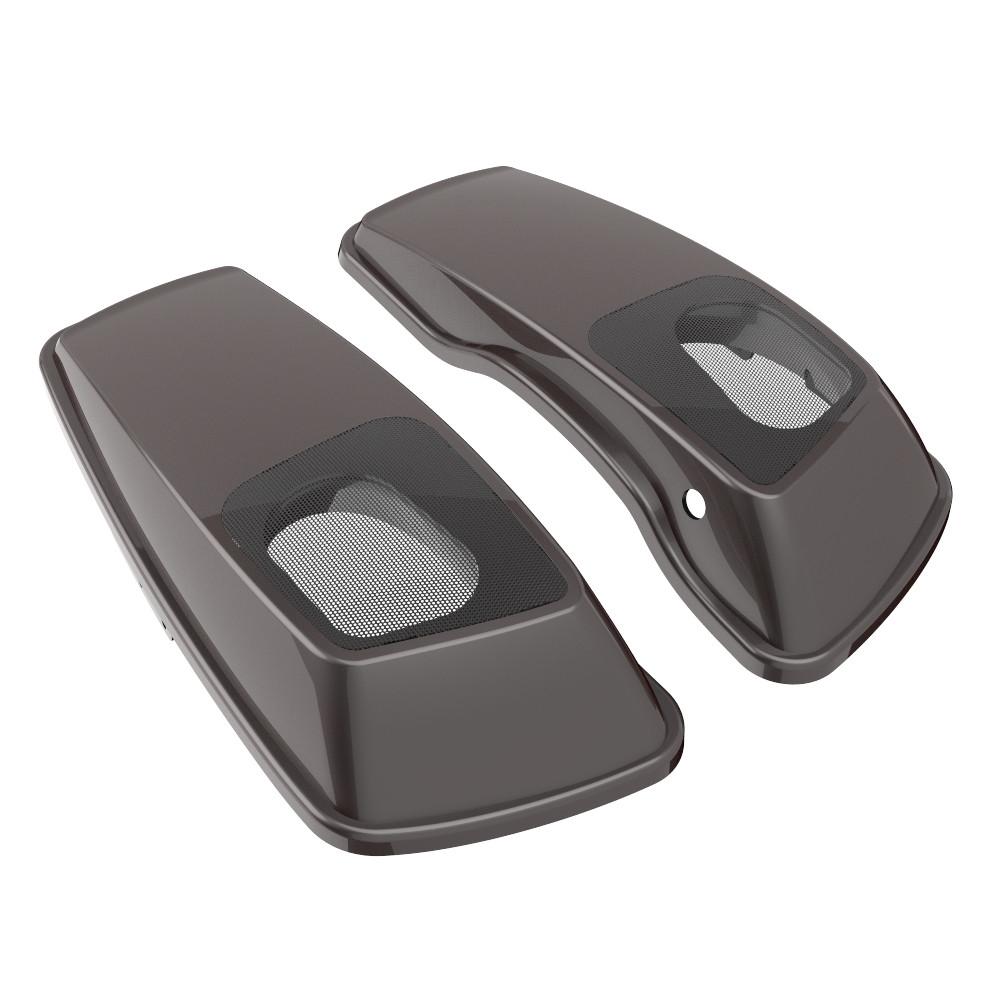 Color Matched 6X9 Saddlebag Speaker Lids For 2014-2023 Harley Davidson Touring