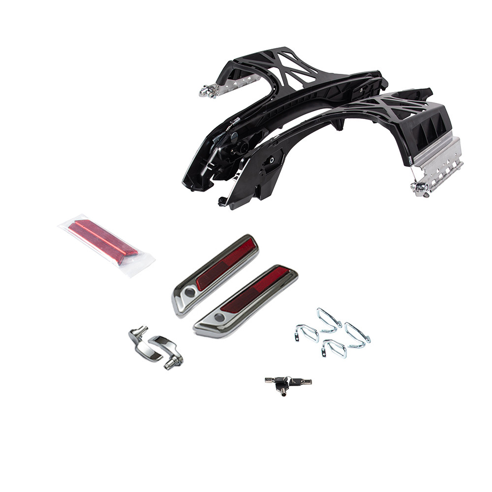 One Touch Saddlebag Mounting Latch Hardware For 2014-2023 Harley Touring Models
