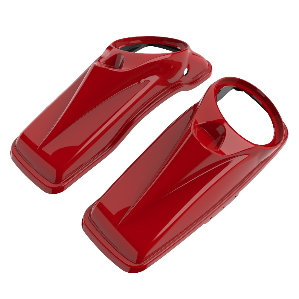8'' Saddlebag Speaker Lids Cover for 2014-2023 Harley Davidson Touring