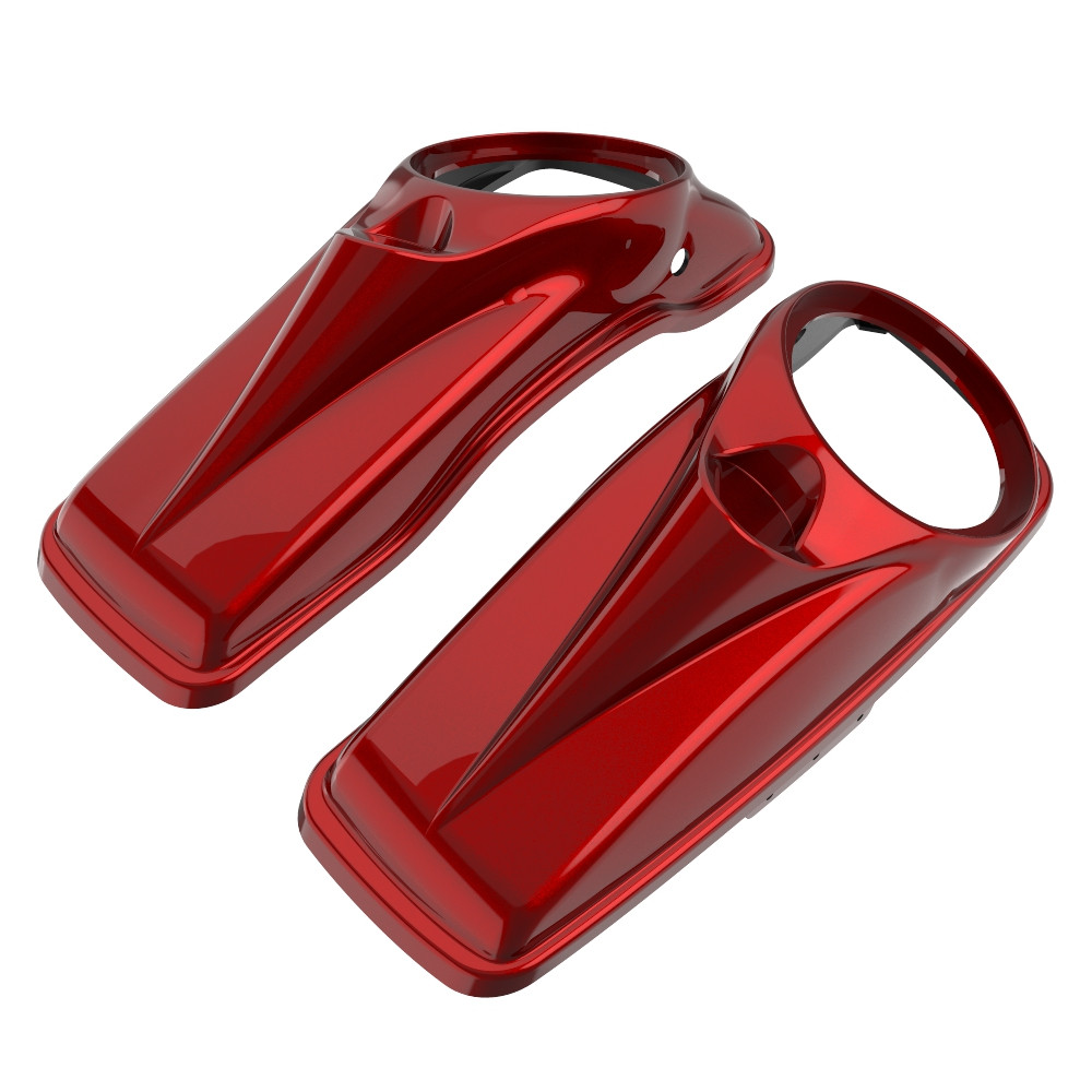 8'' Saddlebag Speaker Lids Cover for 2014-2023 Harley Davidson Touring