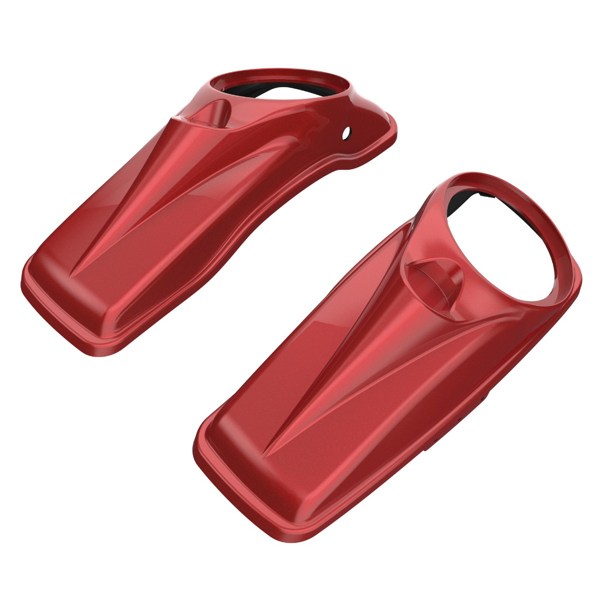 8'' Saddlebag Speaker Lids Cover for 2014-2023 Harley Davidson Touring