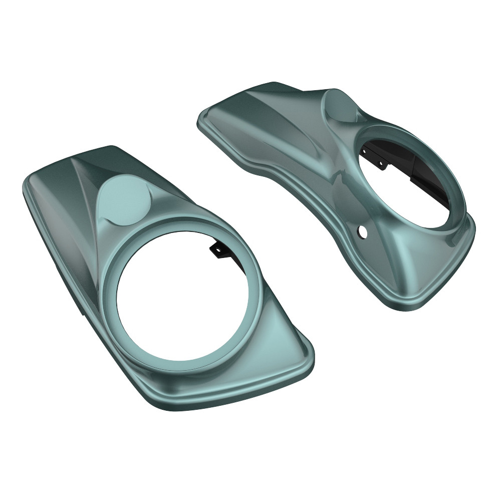 8'' Saddlebag Speaker Lids Cover for 2014-2023 Harley Davidson Touring