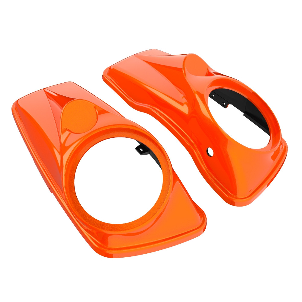 8'' Saddlebag Speaker Lids Cover for 2014-2023 Harley Davidson Touring