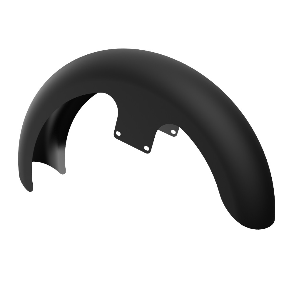 21" Reveal Wrapper Hugger Front Fender For '09-'23 Harley Touring
