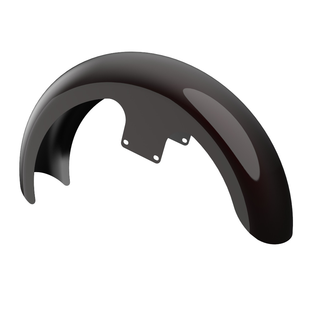 21" Reveal Wrapper Hugger Front Fender For '09-'23 Harley Touring