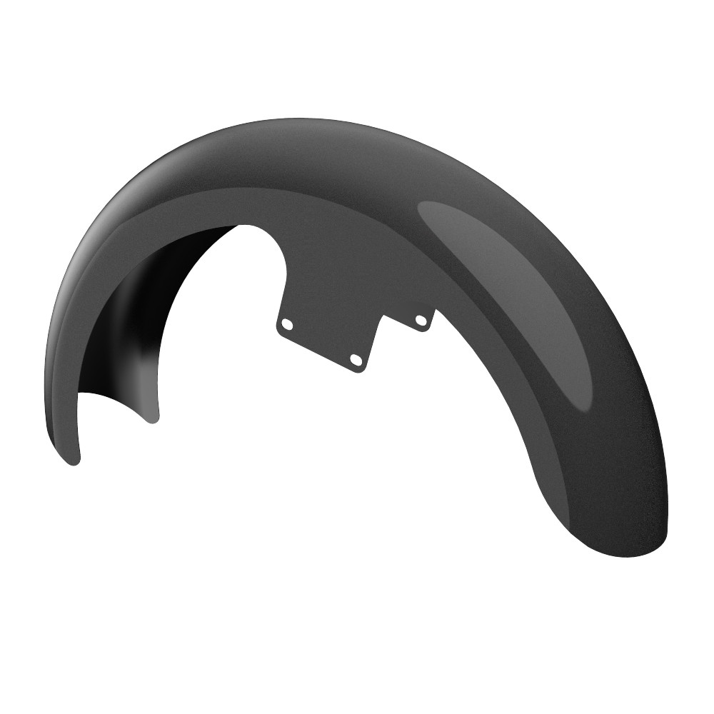 21" Reveal Wrapper Hugger Front Fender For '09-'23 Harley Touring