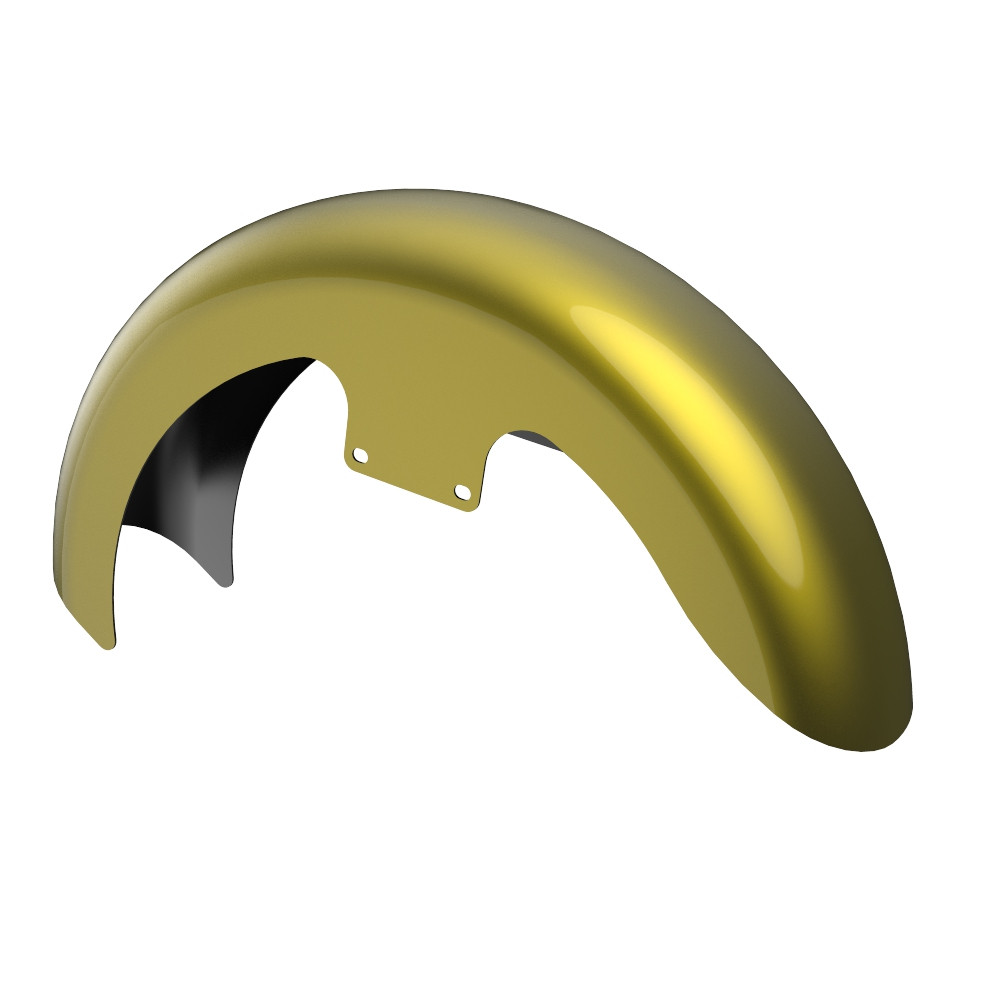 21" Reveal Wrapper Hugger Front Fender For '09-'23 Harley Touring