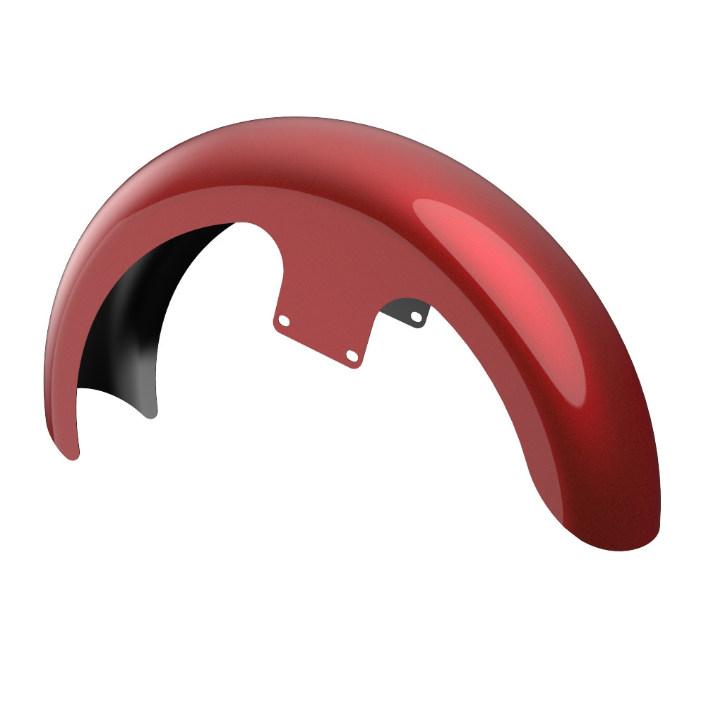 21" Reveal Wrapper Hugger Front Fender For '09-'23 Harley Touring