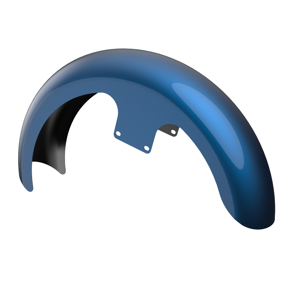 21" Reveal Wrapper Hugger Front Fender For '09-'23 Harley Touring