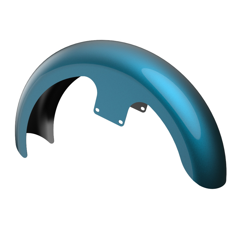 21" Reveal Wrapper Hugger Front Fender For '09-'23 Harley Touring
