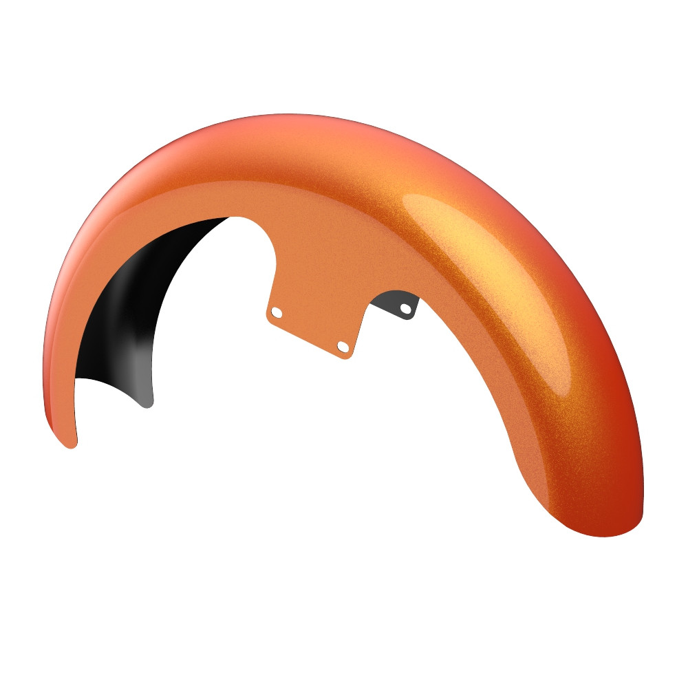 21" Reveal Wrapper Hugger Front Fender For '09-'23 Harley Touring