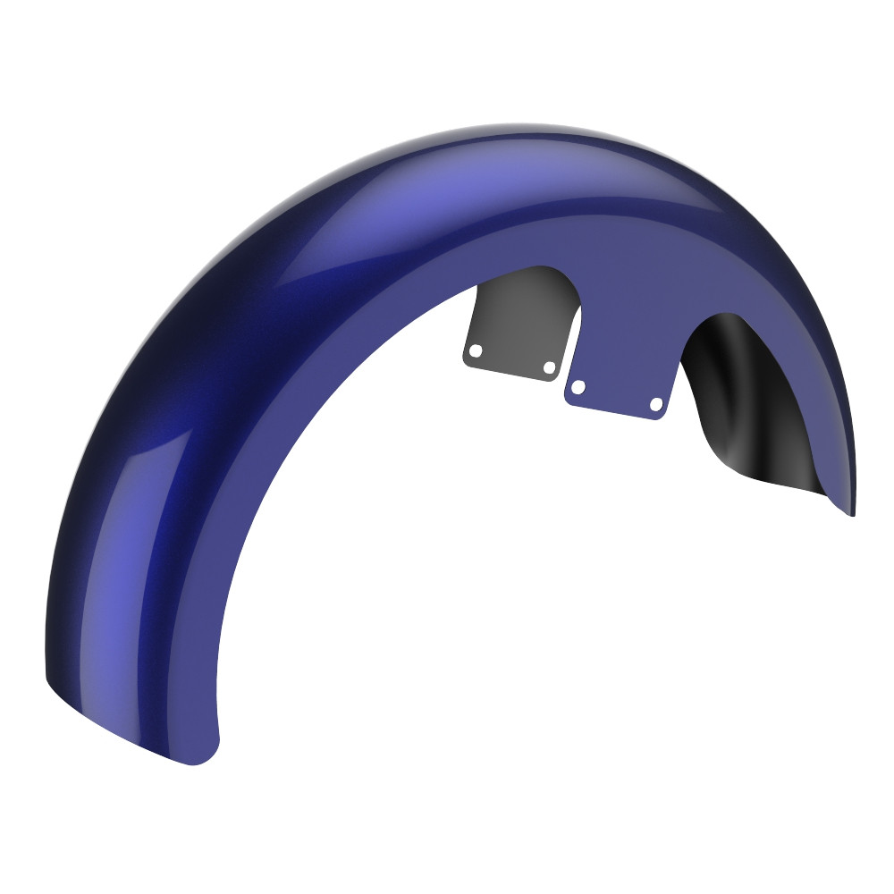 21" Reveal Wrapper Hugger Front Fender For '09-'23 Harley Touring