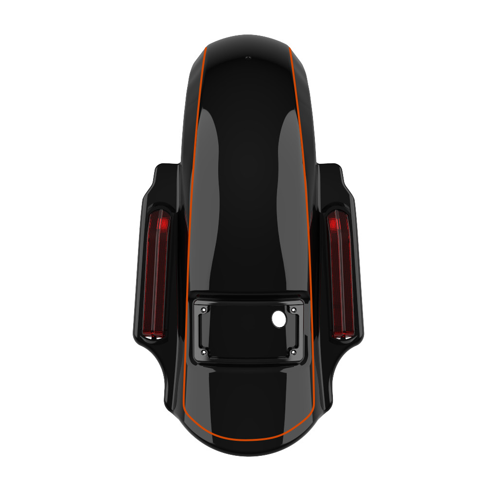 Dominator Stretched Rear Fender For 2014-2023 Harley Davidson Touring