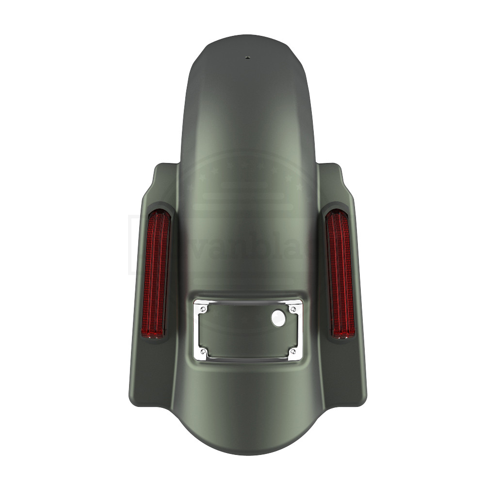 Dominator Stretched Rear Fender For 2014-2023 Harley Davidson Touring