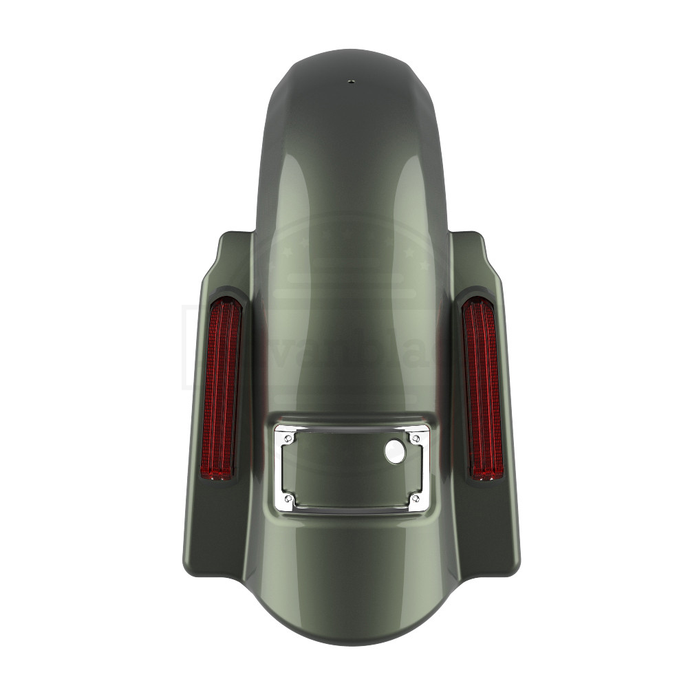 Dominator Stretched Rear Fender For 2014-2023 Harley Davidson Touring