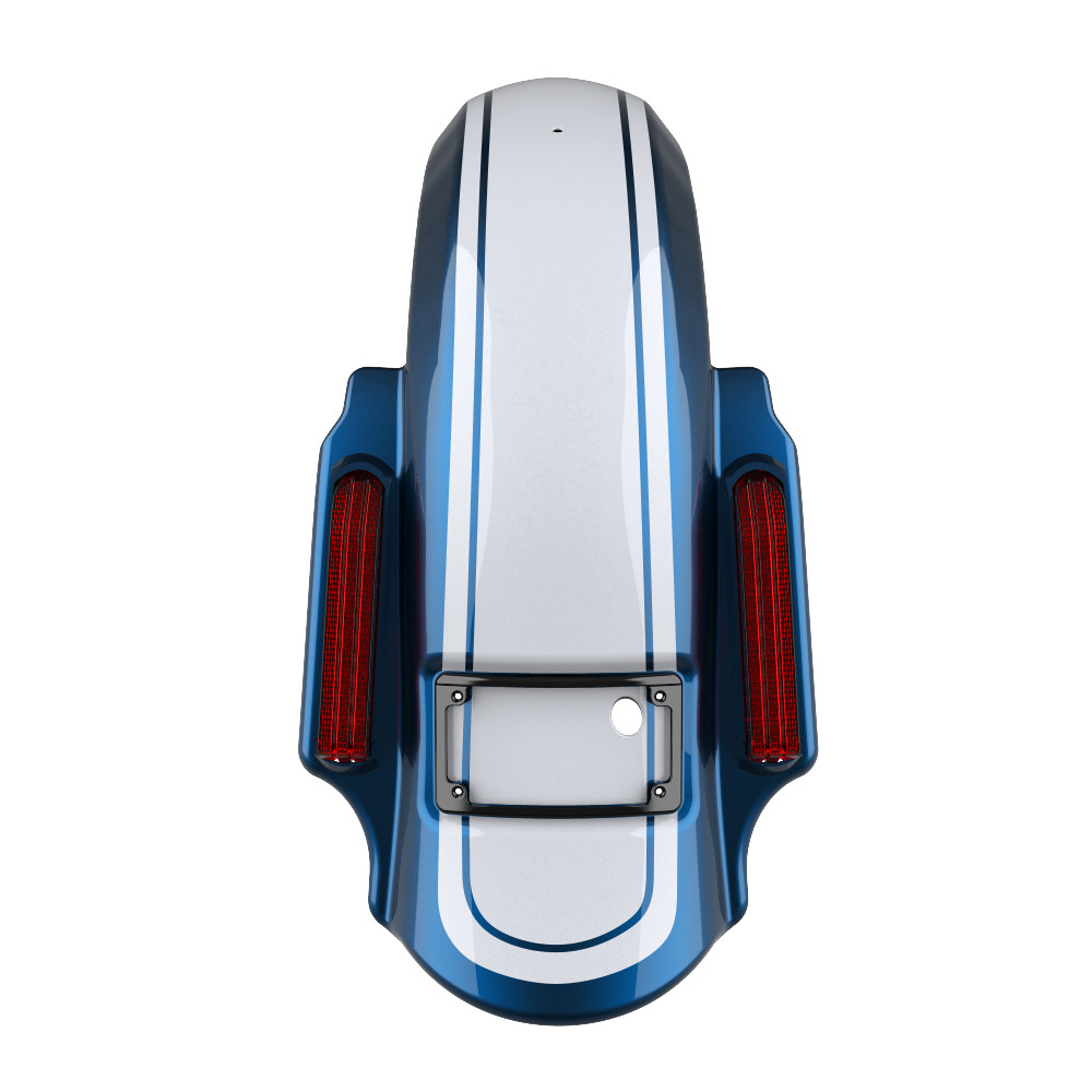 Dominator Stretched Rear Fender For 2014-2023 Harley Davidson Touring