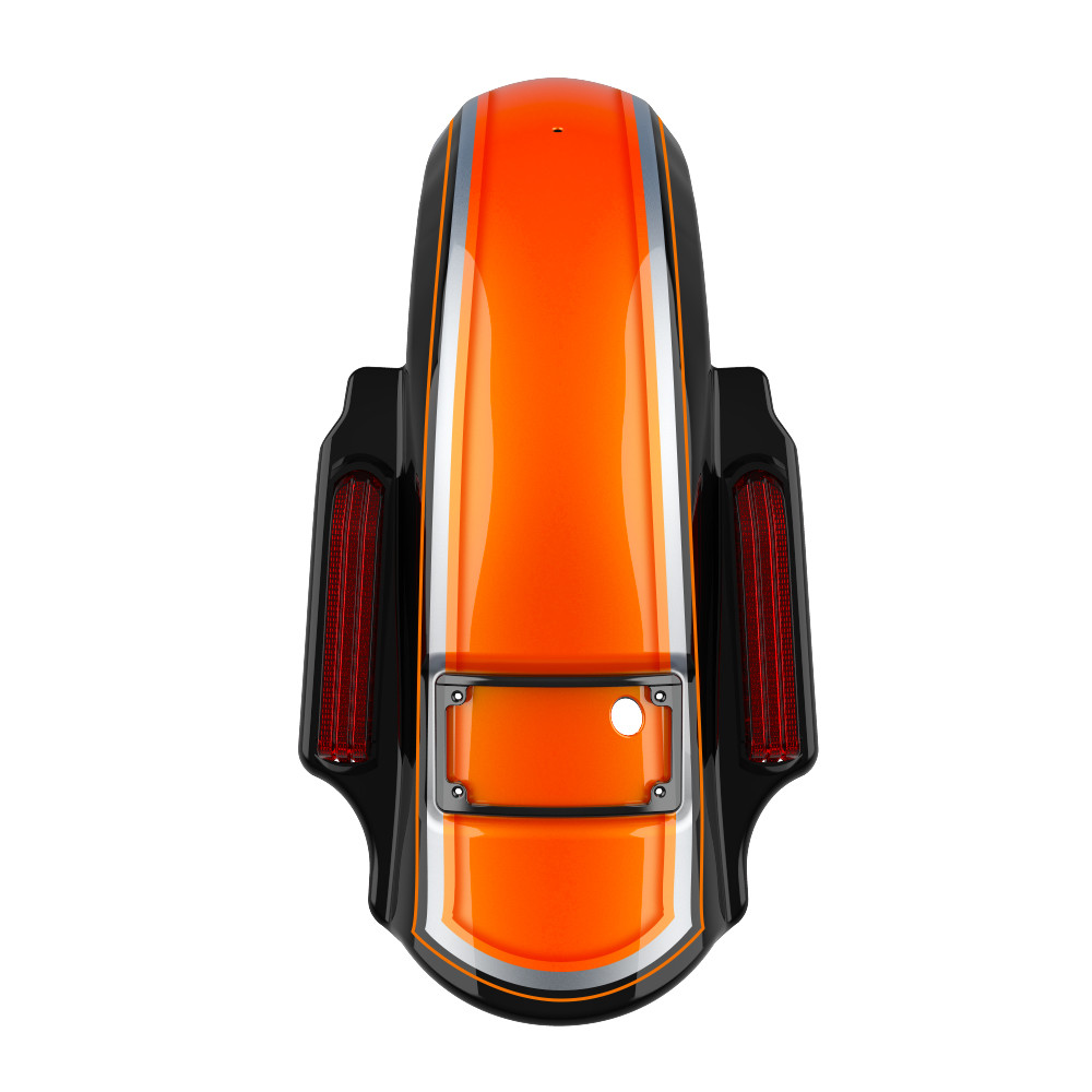 Dominator Stretched Rear Fender For 2014-2023 Harley Davidson Touring