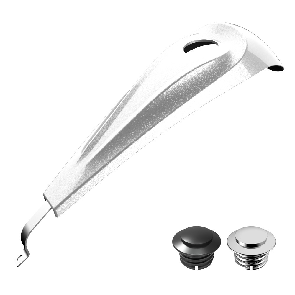 Low-profile Tank Dash Console for '08-'23 Harley Street Glide and Road Glide