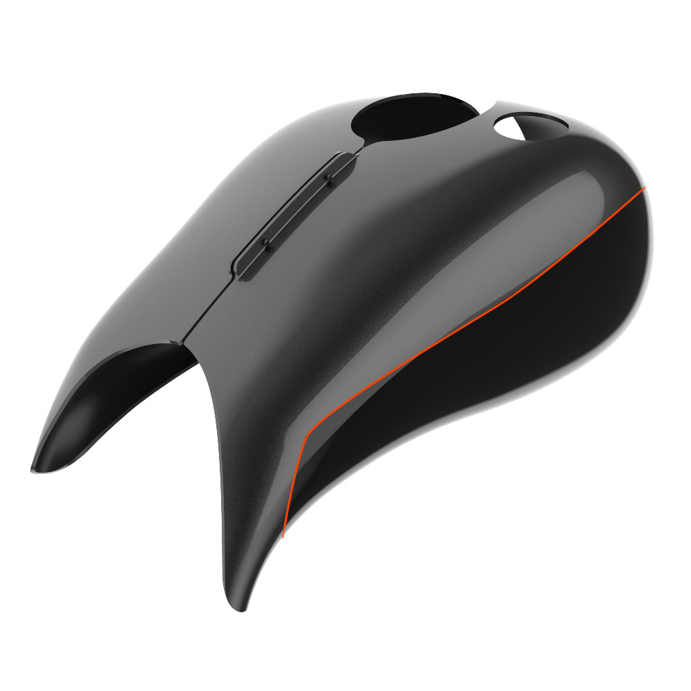 Stretched Tank Cover for Harley '09-'23 Street Glide & Road Glide & Road King